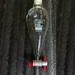 SEPARATING FUNNEL,GLOBE,PTFE STPK,IC-100ML
