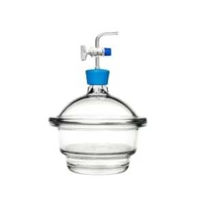 Buy DESSICATOR WITH LID,VACUUM N.G. 160MM - Laboratory Glassware | SGC LABS® India