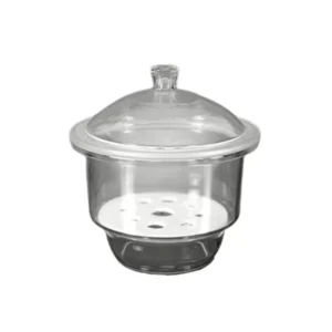 Buy DESSICATOR WITH LID,PLAIN N.G. 120MM - Laboratory Glassware | SGC LABS® India